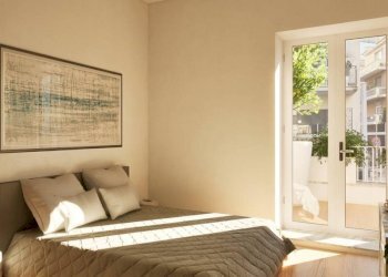 Camera da letto - Trilocale via Barnaba Tortolini, 5, Roma - foto 12