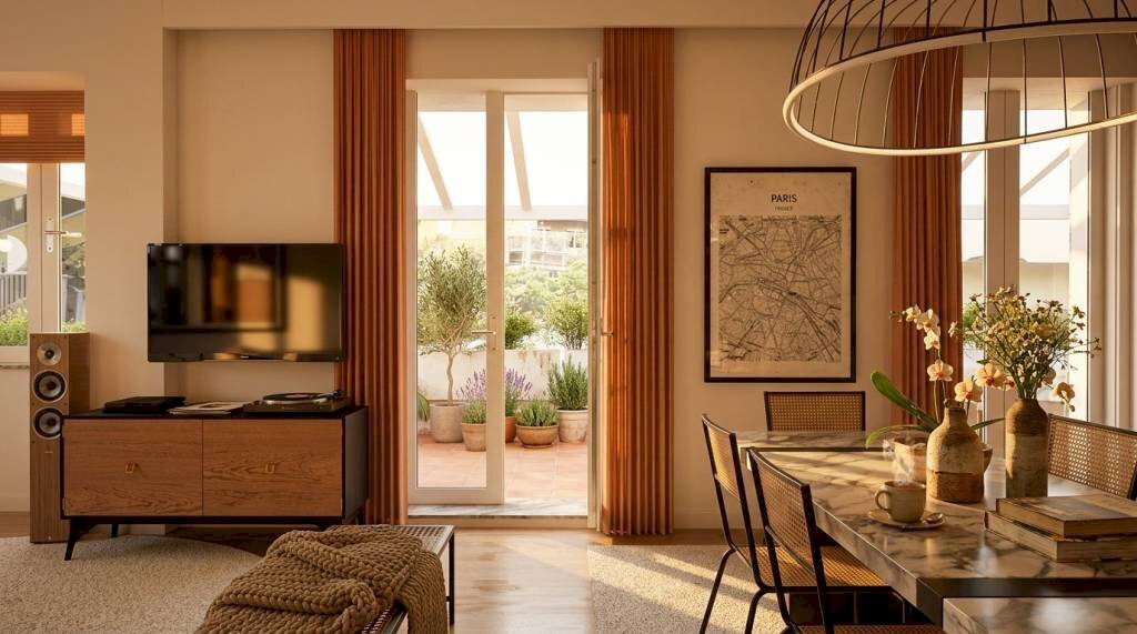 Salone - Trilocale via Barnaba Tortolini, 5, Roma - foto 2