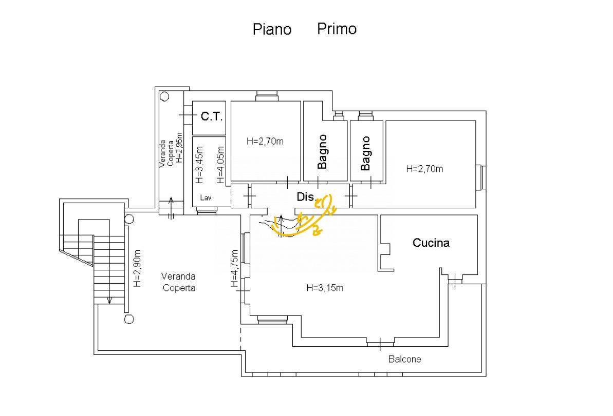 Foto 48 - Semi-detached house S.C. Pozzo Cuccù, Castellana Grotte - floor plans 1