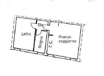 Foto 15 - Bilocale Via Bologna, Ferrara - planimetria 1