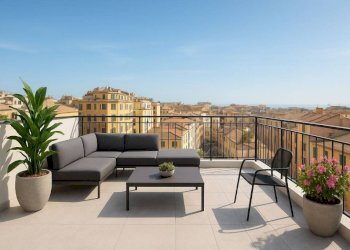 Terrazzo - Trilocale via Balbi, Genova - foto 1