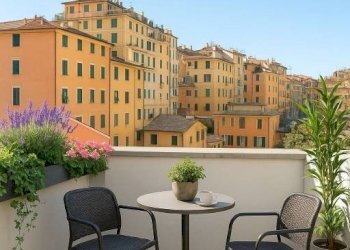 Terrazzo - Trilocale via Balbi, Genova - foto 2