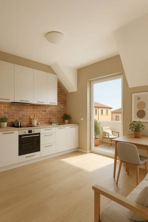 Cucina - Trilocale vico delle Monachette, Genova - foto 3