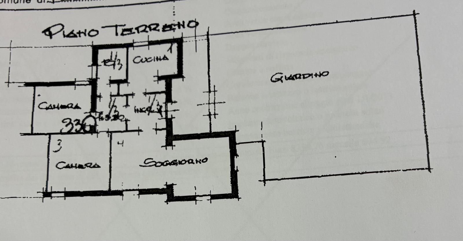 Quadrilocale via Emilia Ponente, 322, Bologna (zona Borgo Panigale) - planimetria 1