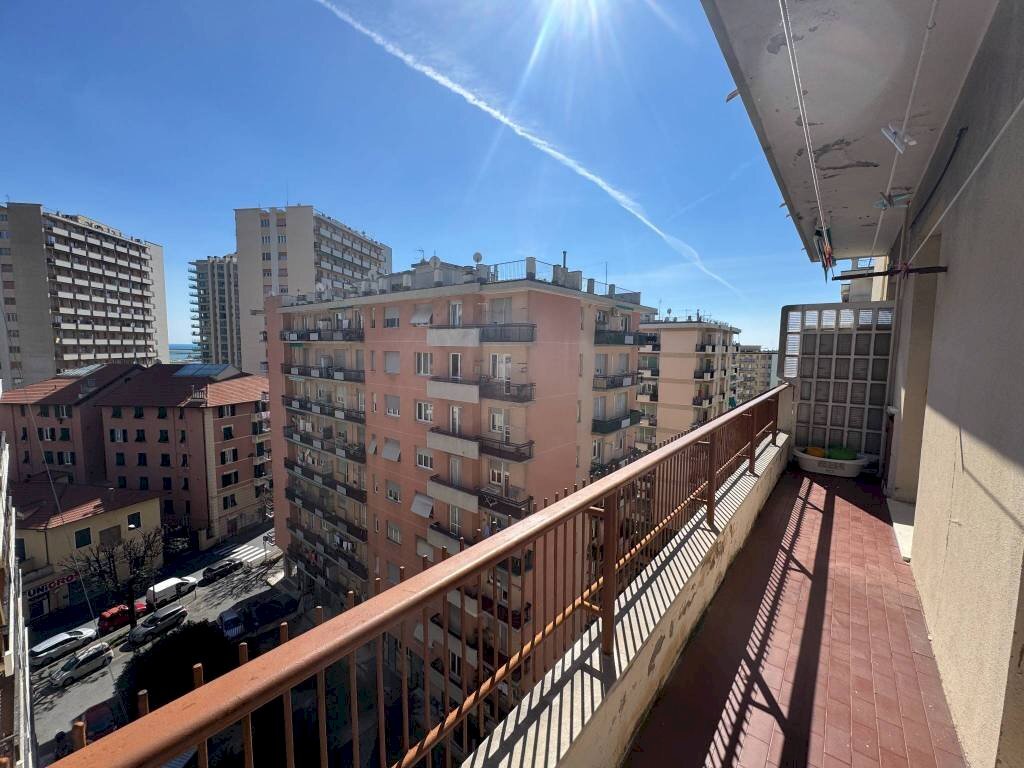 Balcone - Bilocale via Giovanni Opisso, Genova (zona Pegli) - foto 1