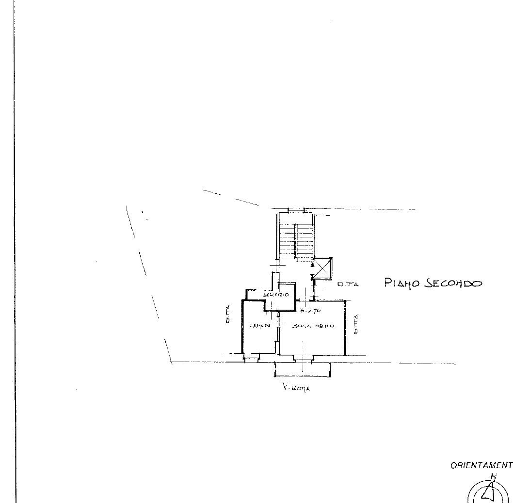 Bilocale via Roma, 4, Chiusa di Pesio - planimetria 1