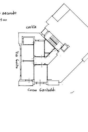 Quadrilocale corso Giuseppe Garibaldi, 32, Venaria Reale - planimetria 1