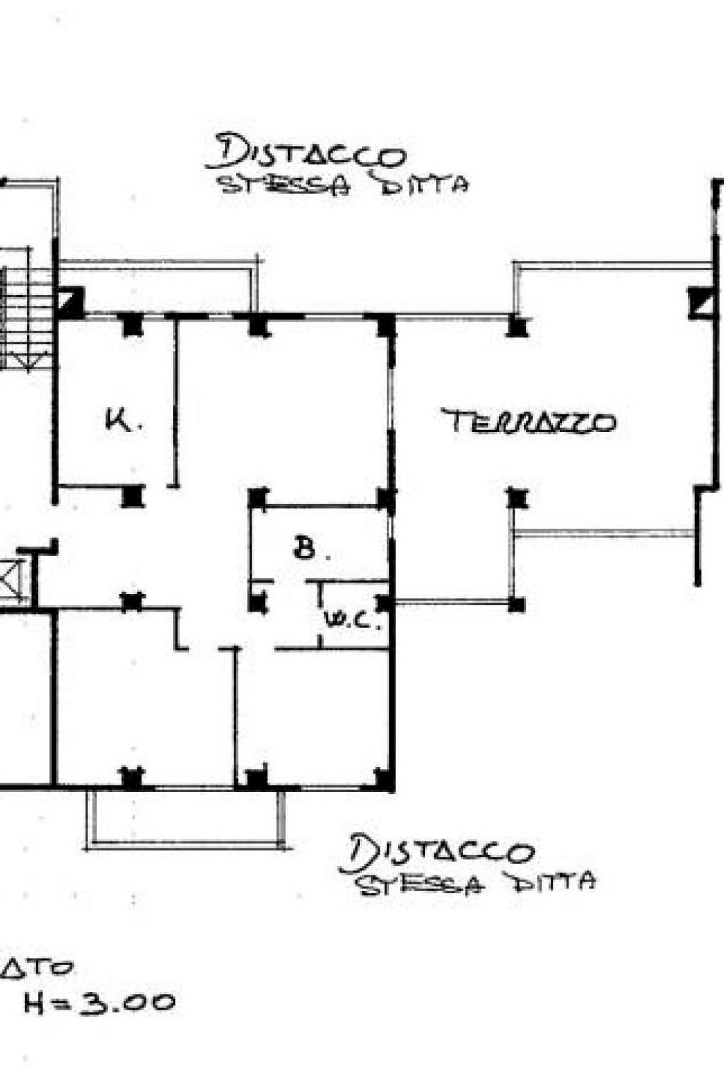 Attico via Romolo Balzani, 52, Roma - planimetria 1