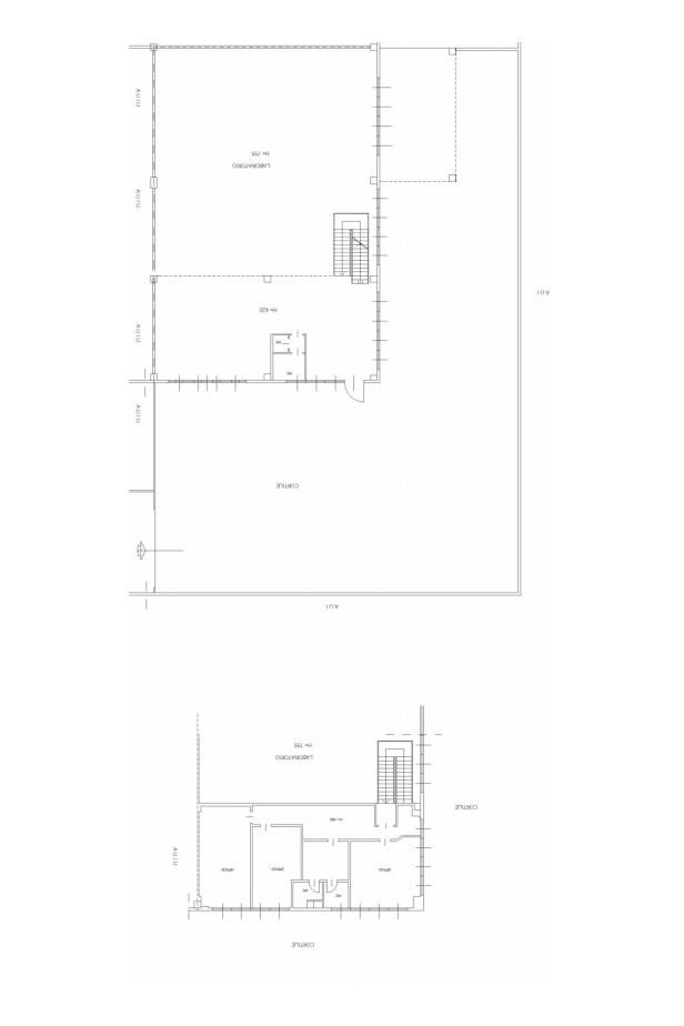 Shed via Raffaele Merendi, Cornaredo - floor plans 1