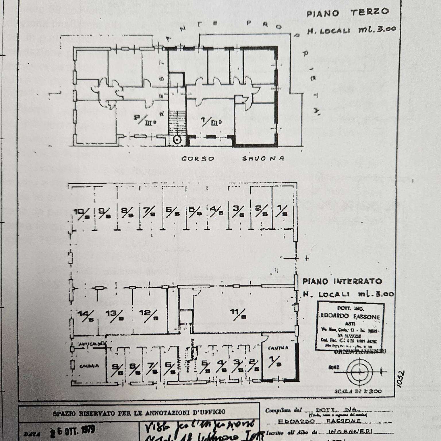 Apartment corso Savona, 150, Asti - floor plans 1