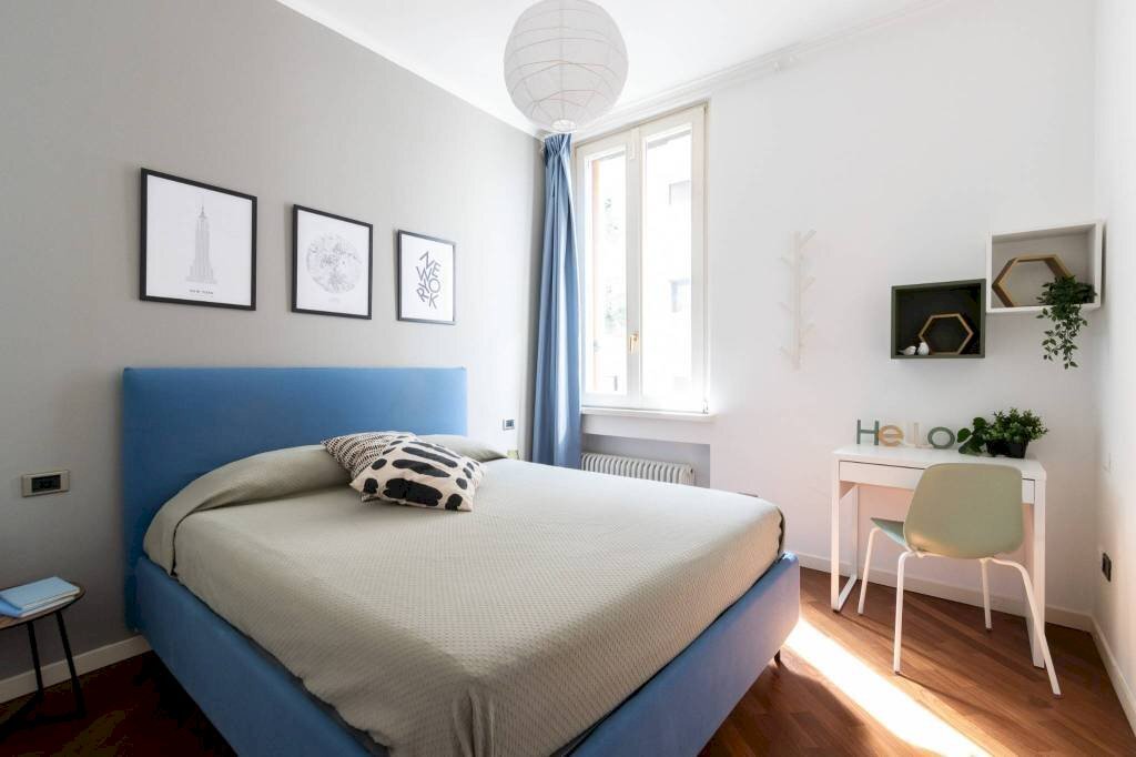 Camera da letto - Non-buildable land via Antonio Grumello, 8, Milano (neighborhood Washington) - photo 2