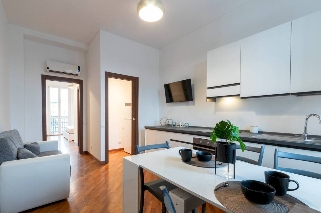 Cucina - Bilocale via Salvatore Pianell, 32, Milano - foto 2