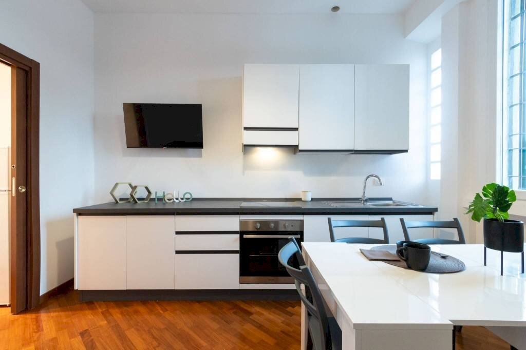 Cucina - Bilocale via Salvatore Pianell, 32, Milano - foto 3