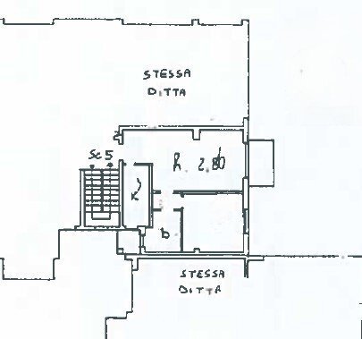 Two-room apartment via Pio Pastori, 28, Varese (neighborhood San Fermo) - floor plans 1