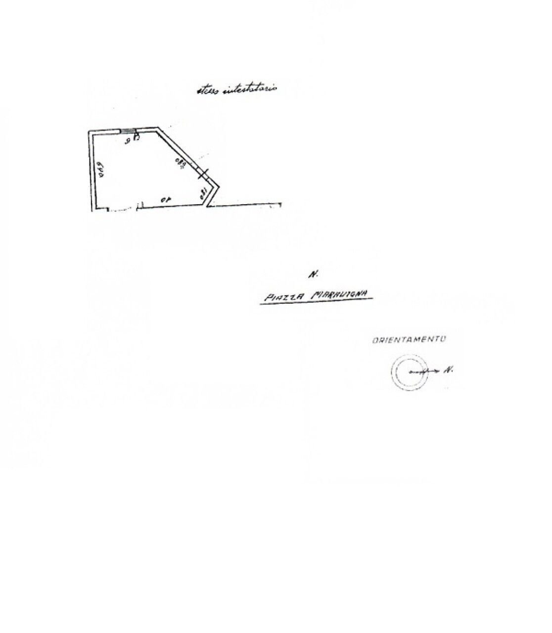 Warehouse piazza Maravigna, 9, Catania - floor plans 1
