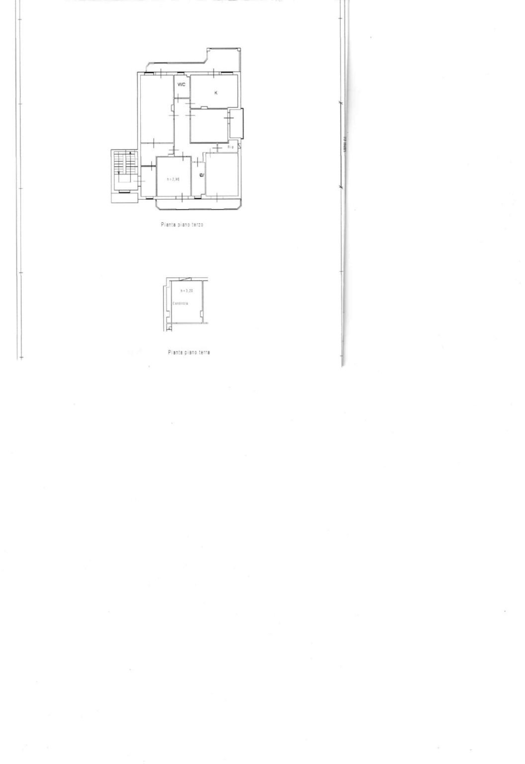 Appartamento via Giosuè Carducci, Gragnano - planimetria 1