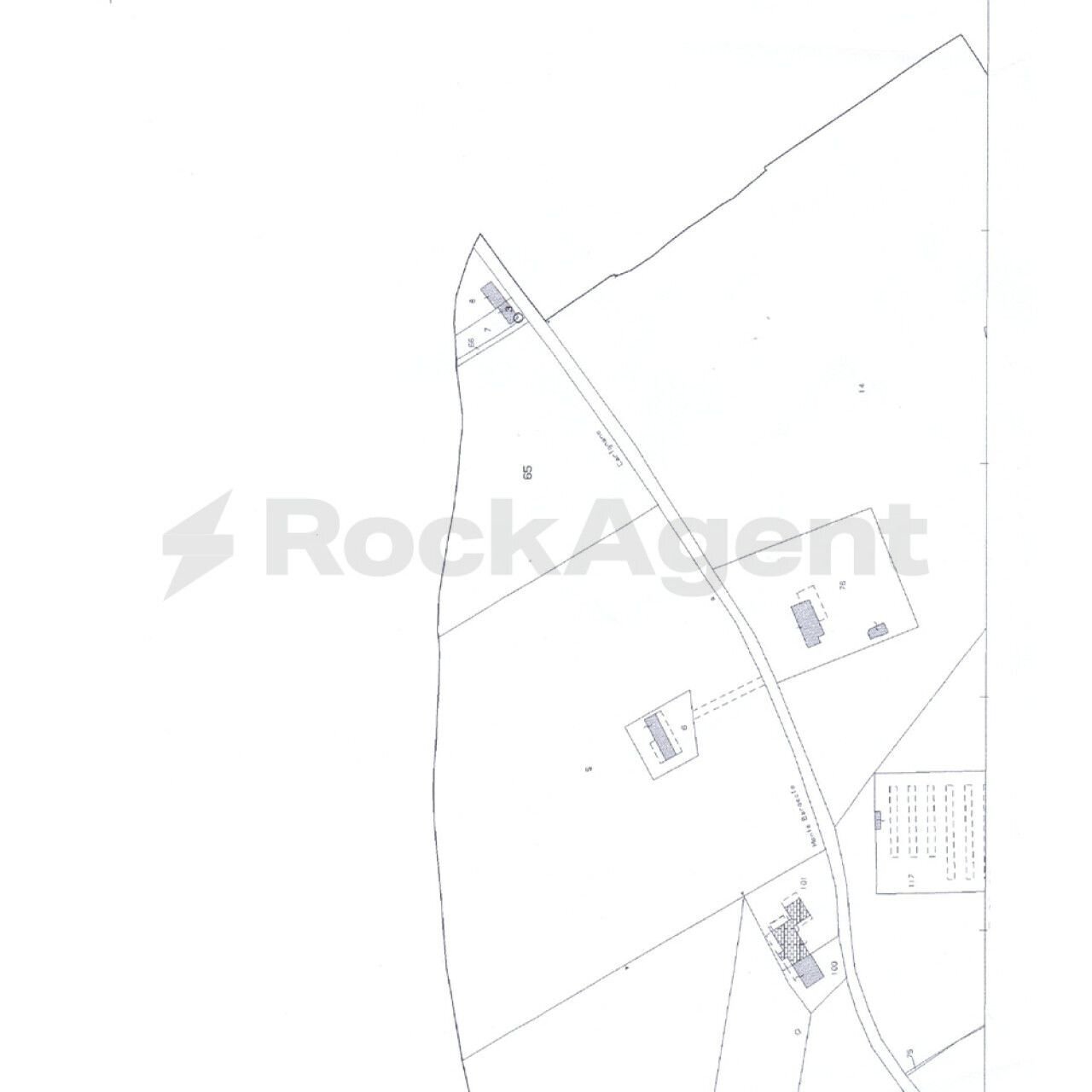 Terreno agricolo Località Carignano, Fano - planimetria 1