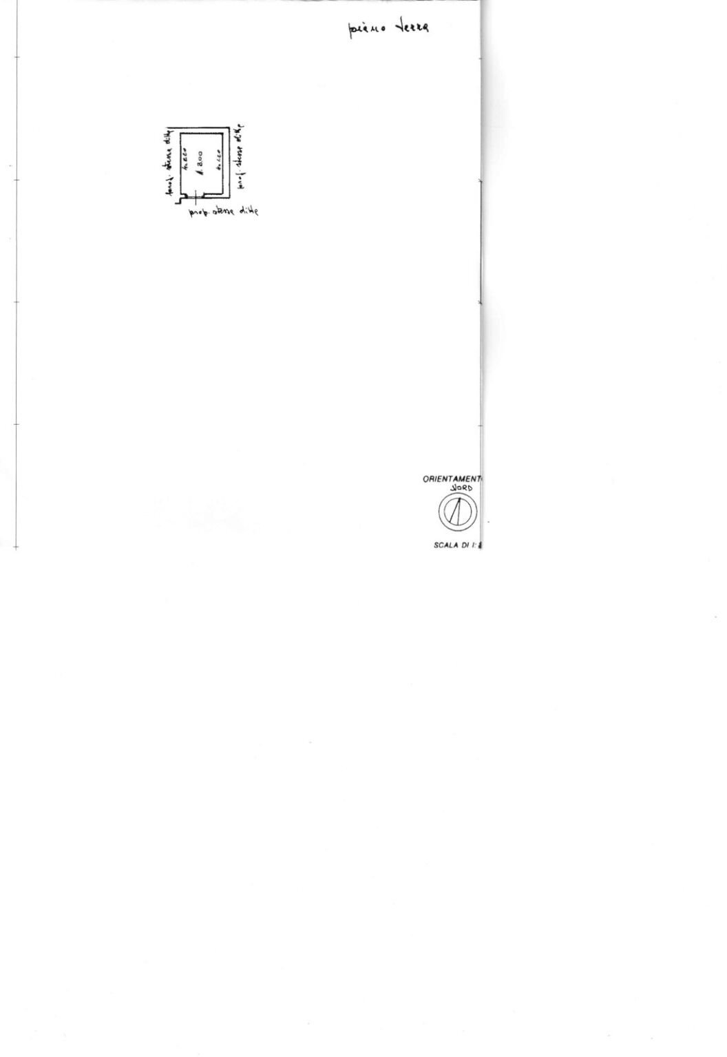 Terreno agricolo via Torretta a Marmorata, Ravello - planimetria 1