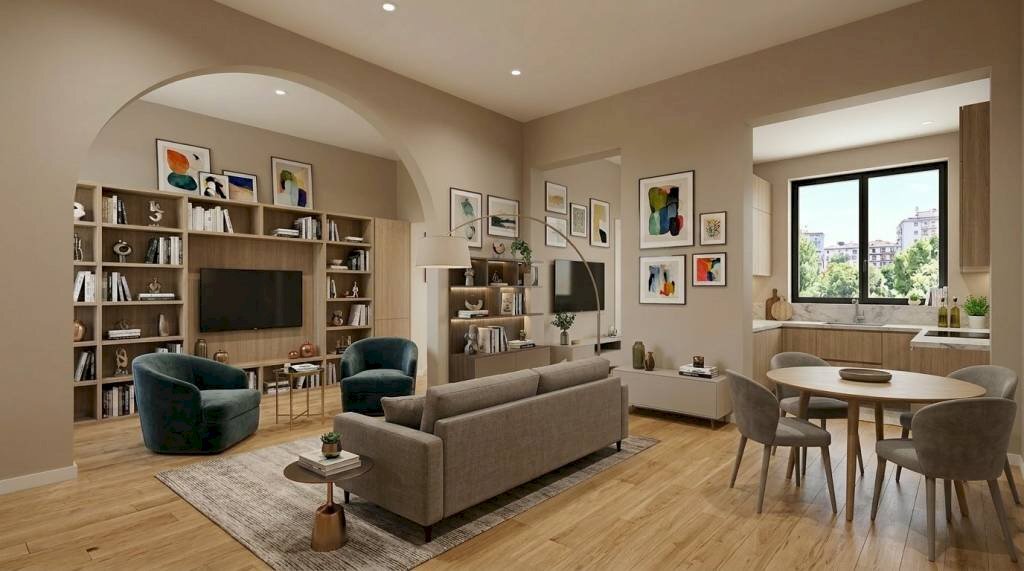 Salone - Two-room apartment via Domenico Lama, Faenza - photo 1