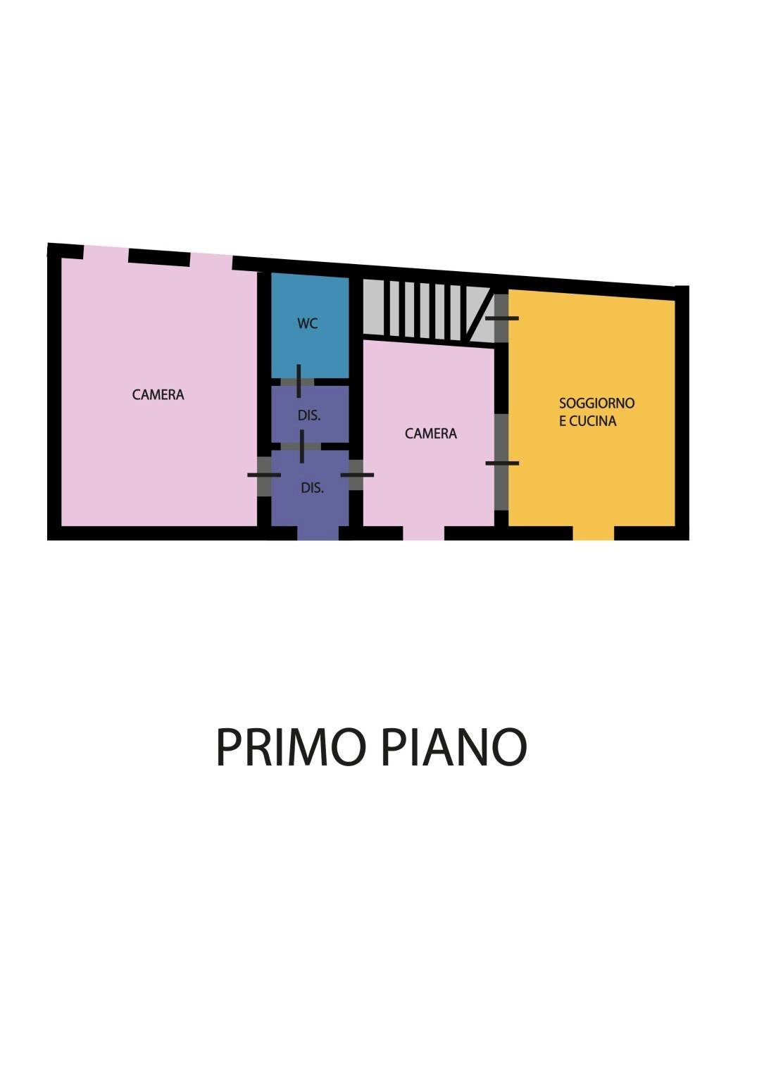 Independent house via Luigi Graziani, Bagnacavallo - floor plans 1