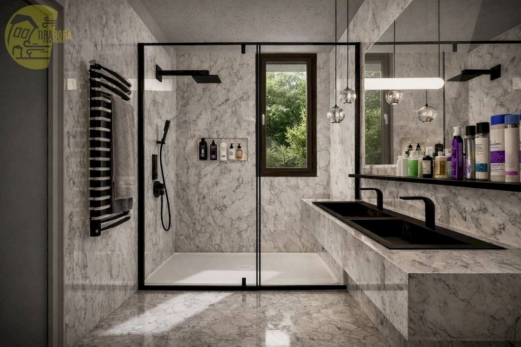 Bagno - Quadrilocale Frazione Villaggio del Pescatore, 34, Duino-Aurisina - foto 2