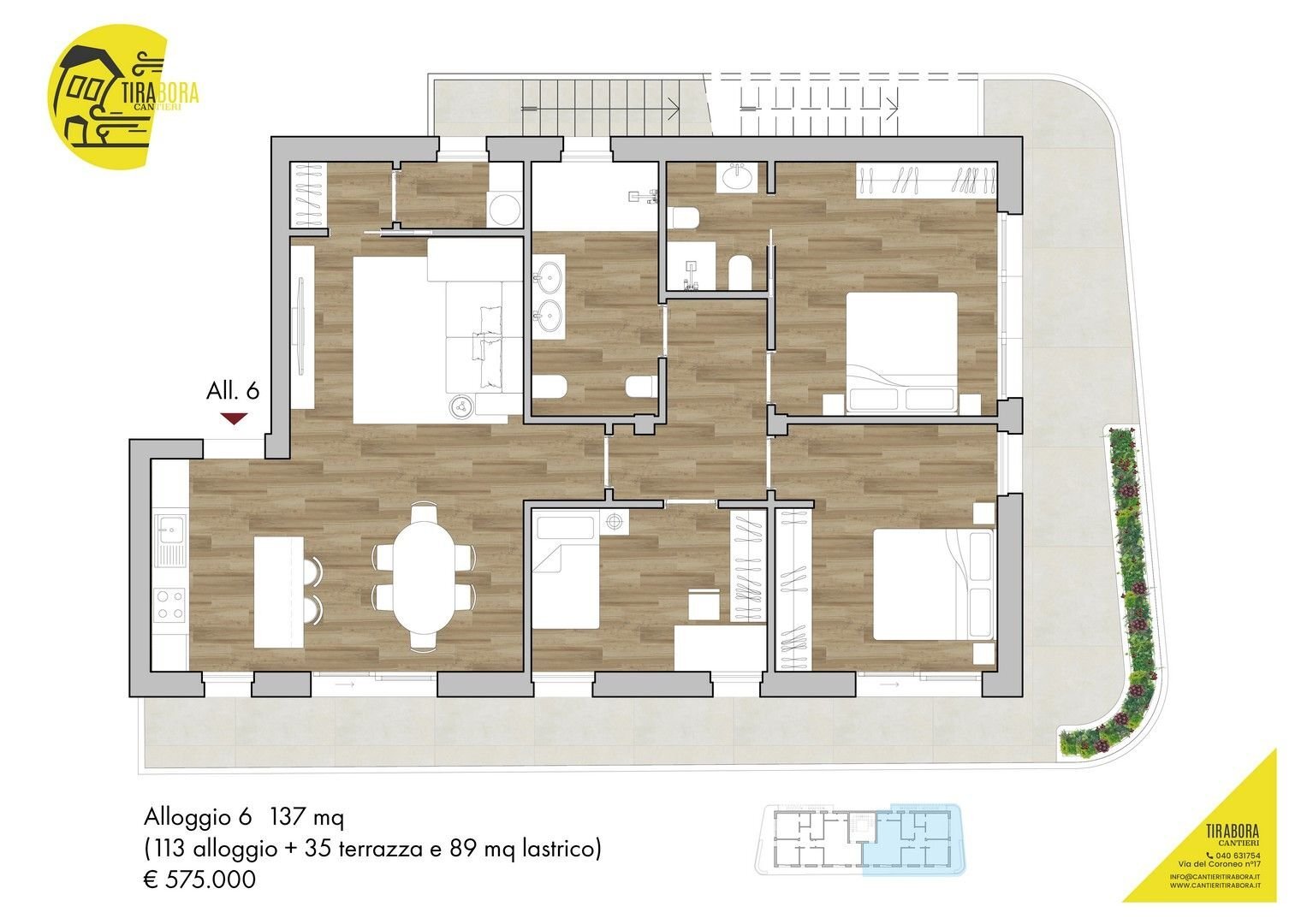 Quadrilocale Frazione Villaggio del Pescatore, 34, Duino-Aurisina - planimetria 1