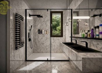 Bagno - Quadrilocale Frazione Villaggio del Pescatore, 34, Duino-Aurisina - foto 8