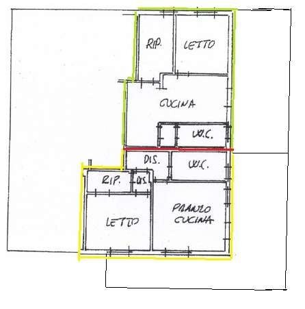 Four-room apartment Serramazzoni - photo 2