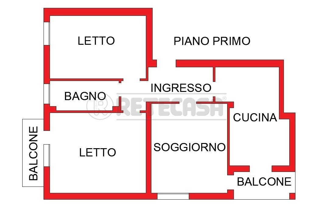 Planimetria.jpg - Appartamento Bondeno - planimetria 1