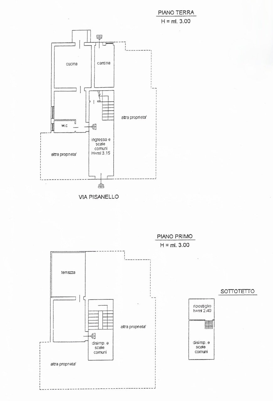 Schermata 2026-03-26 alle 10.49.16.jpeg - Porzione di casa Via Pisanello 59, Ameglia - planimetria 1