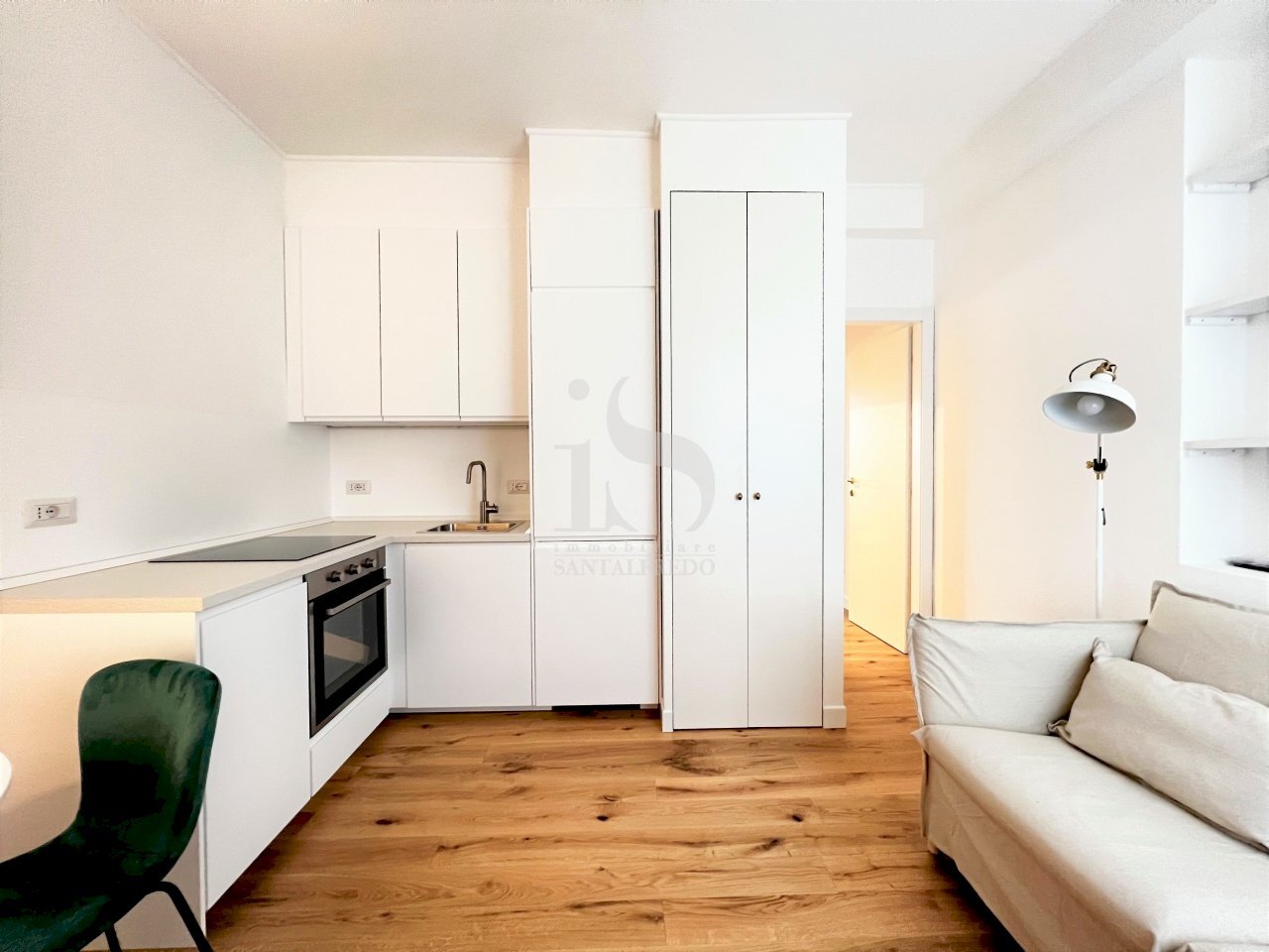 Soggiorno Cucina - Monolocale VIA CARLO FARINI, 37, Milano - foto 2