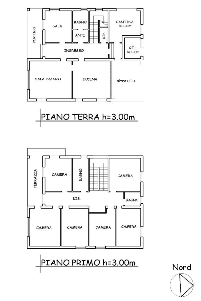 Villa Via Garibaldi, Anzola dell'Emilia - planimetria 1