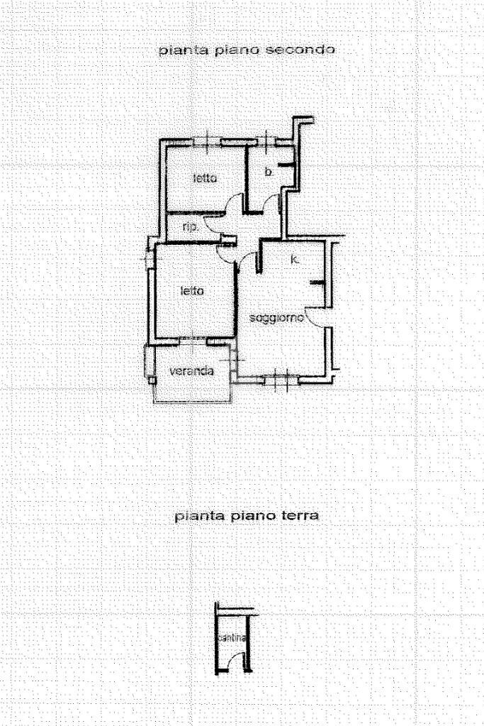 Three-room apartment Via 25 Aprile, Sala Bolognese - floor plans 1