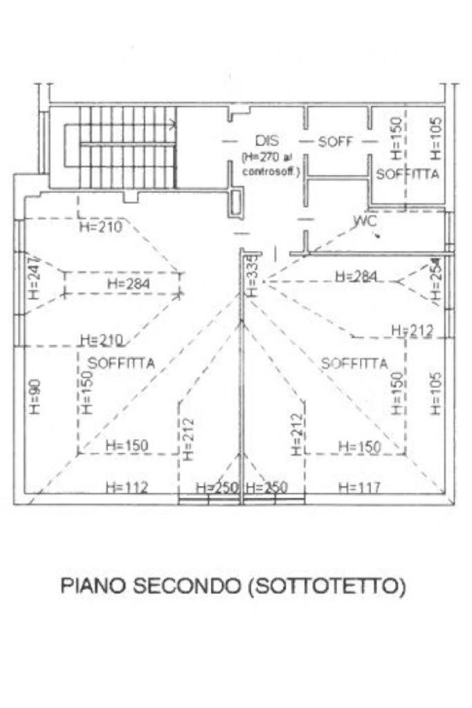 Trilocale Via montecchio, Vallefoglia - planimetria 1