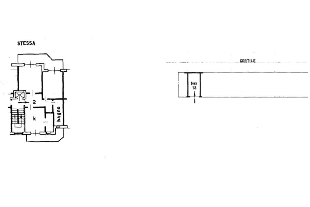 Trilocale Via Pessione, Riva presso Chieri - planimetria 1