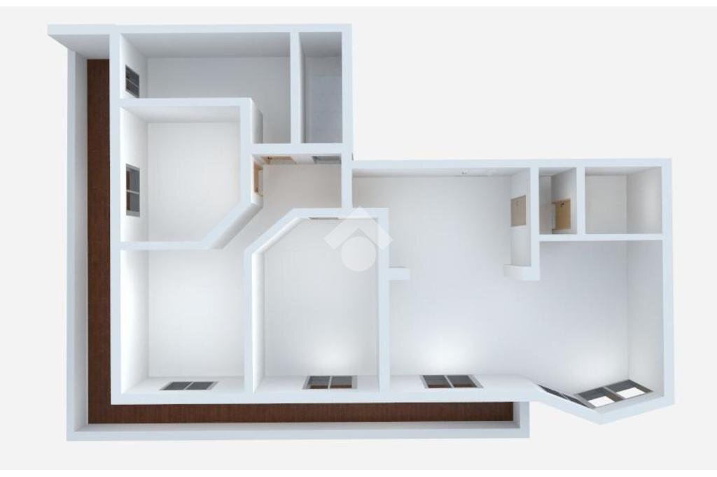 Quadrilocale Via Camilla Partengo, Budrio - planimetria 1