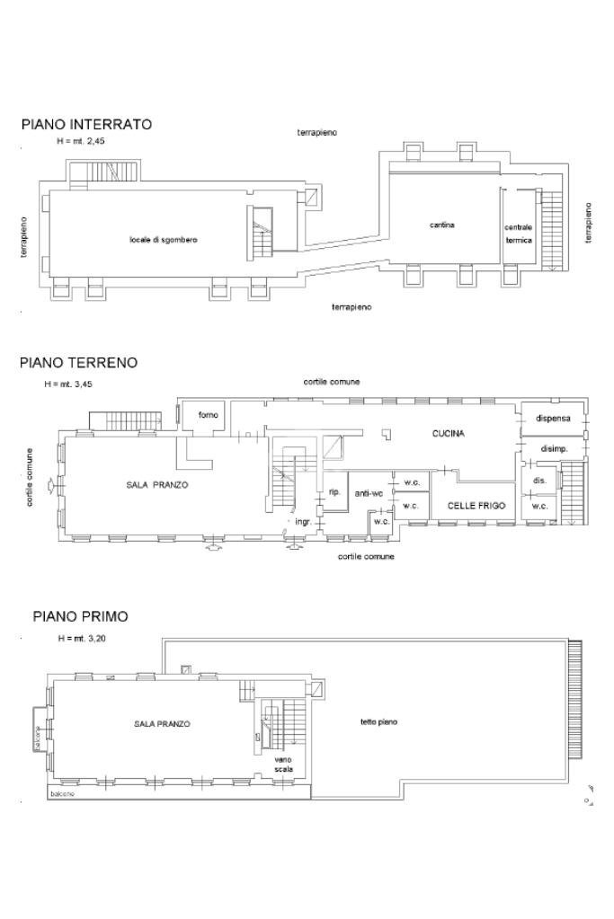Rustico Strada Corio, San Carlo Canavese - planimetria 1