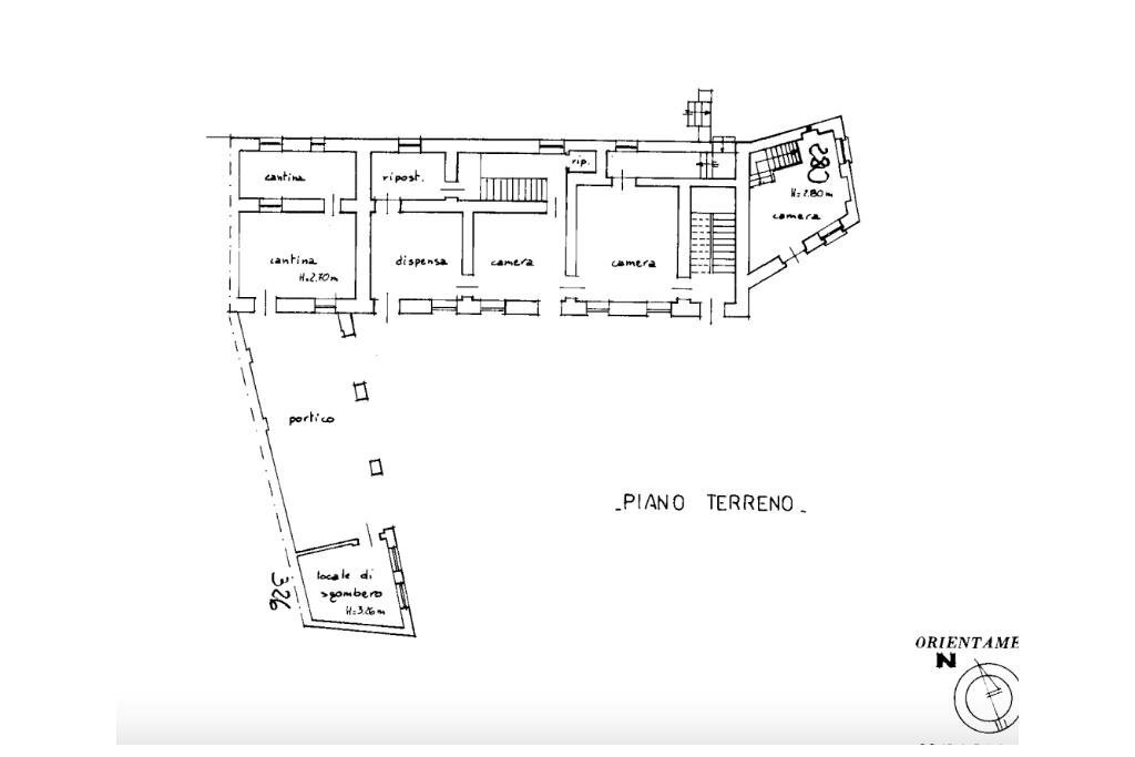 Villa Strada delle mollere, Pinerolo - floor plans 1