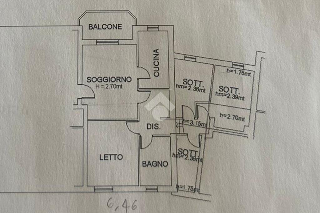 Quadrilocale Via Quarti, Cadelbosco di Sopra - planimetria 1