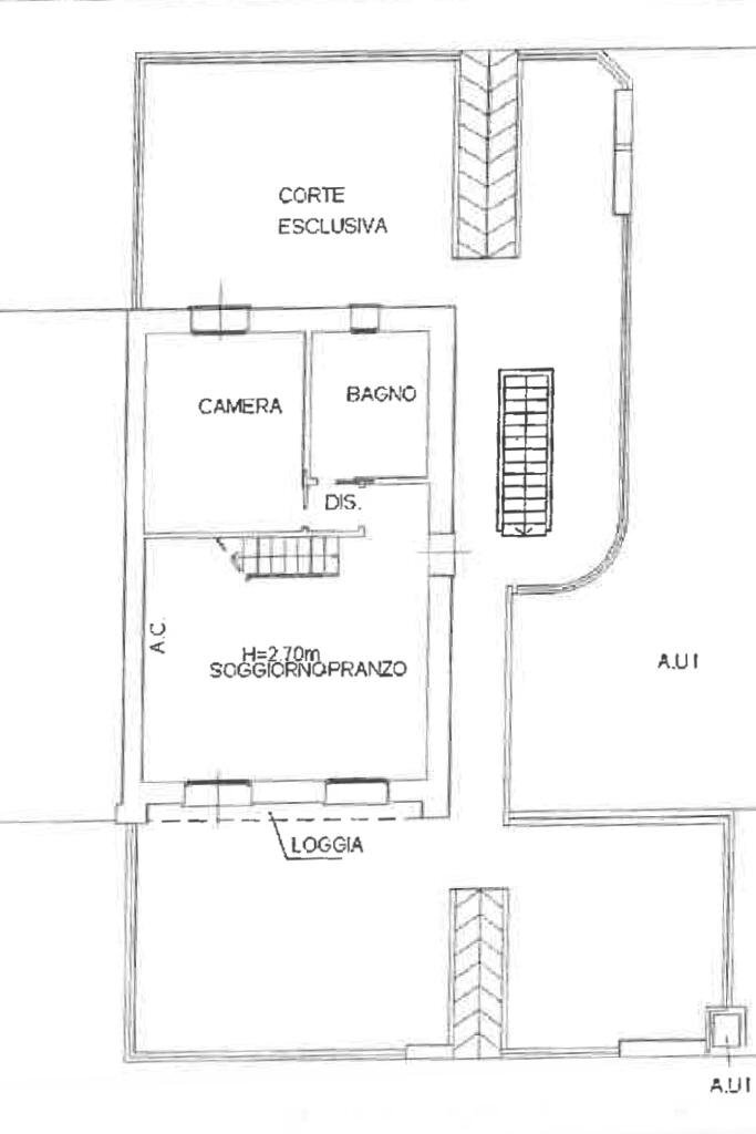 Quadrilocale Via Imperatrice Teodora, Rimini - planimetria 1