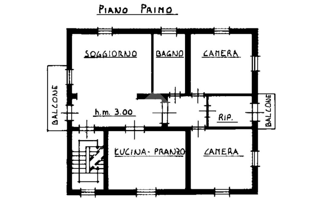 Casa semi indipendente Strada provinciale 11 per busseto, Fontevivo - planimetria 1