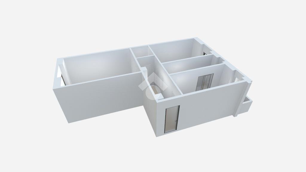 Two-room apartment Via Pulci, Milano (neighborhood Bicocca) - floor plans 1