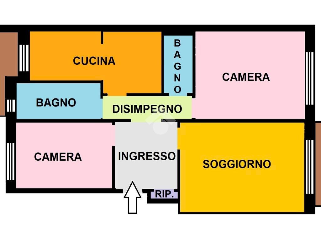 Trilocale Via Fonzaso, Milano - foto 2