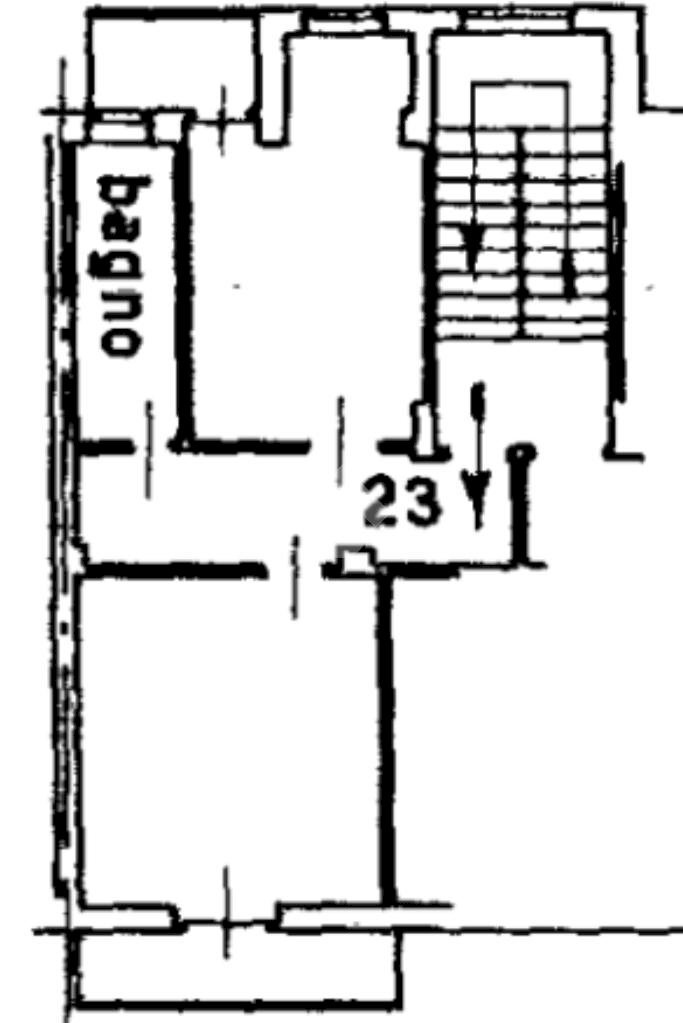Bilocale Via nigra, Torino (zona Borgo Vittoria) - planimetria 1