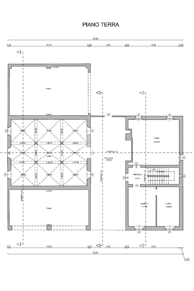 Casa indipendente Via Filippina, Colorno - planimetria 1