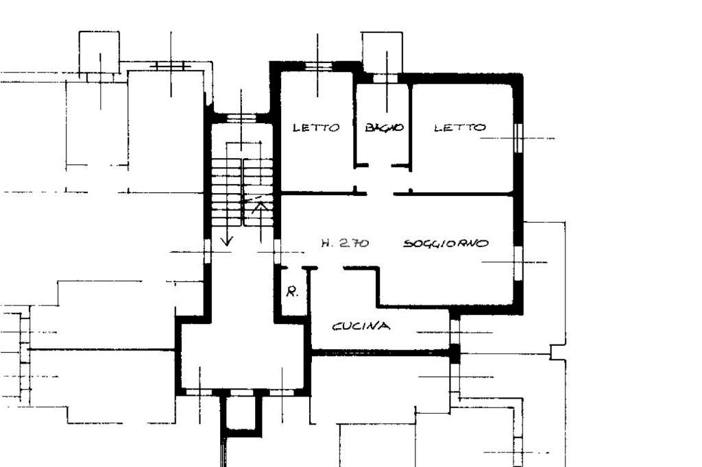 Three-room apartment Via Giorgio Amendola, Trezzo sull'Adda - floor plans 1