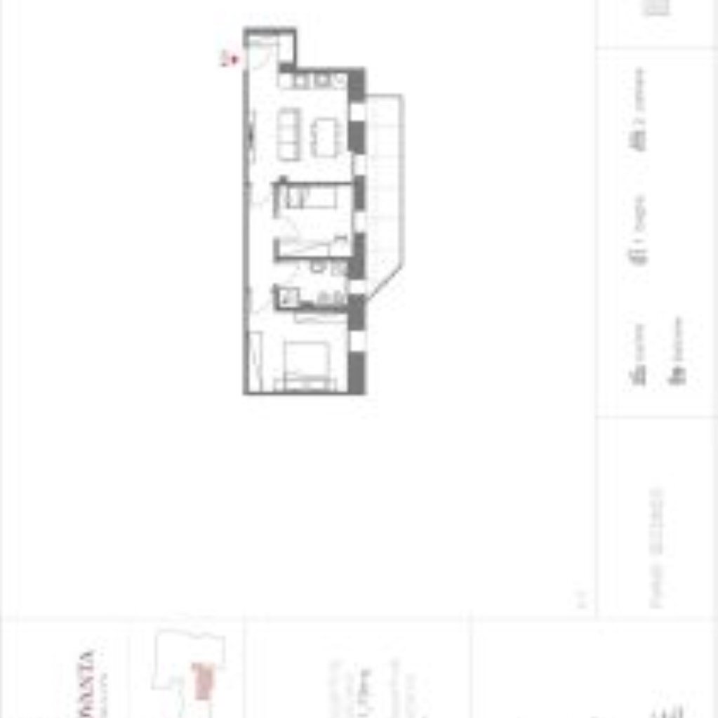 Trilocale Via Giuseppe Mazzini, 90, Bologna (zona Mazzini) - planimetria 1