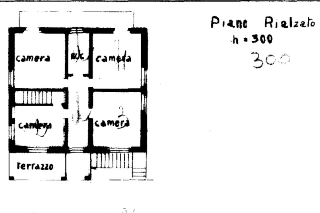 Villa Via Sant'Ambrogio, Villar Dora - planimetria 1