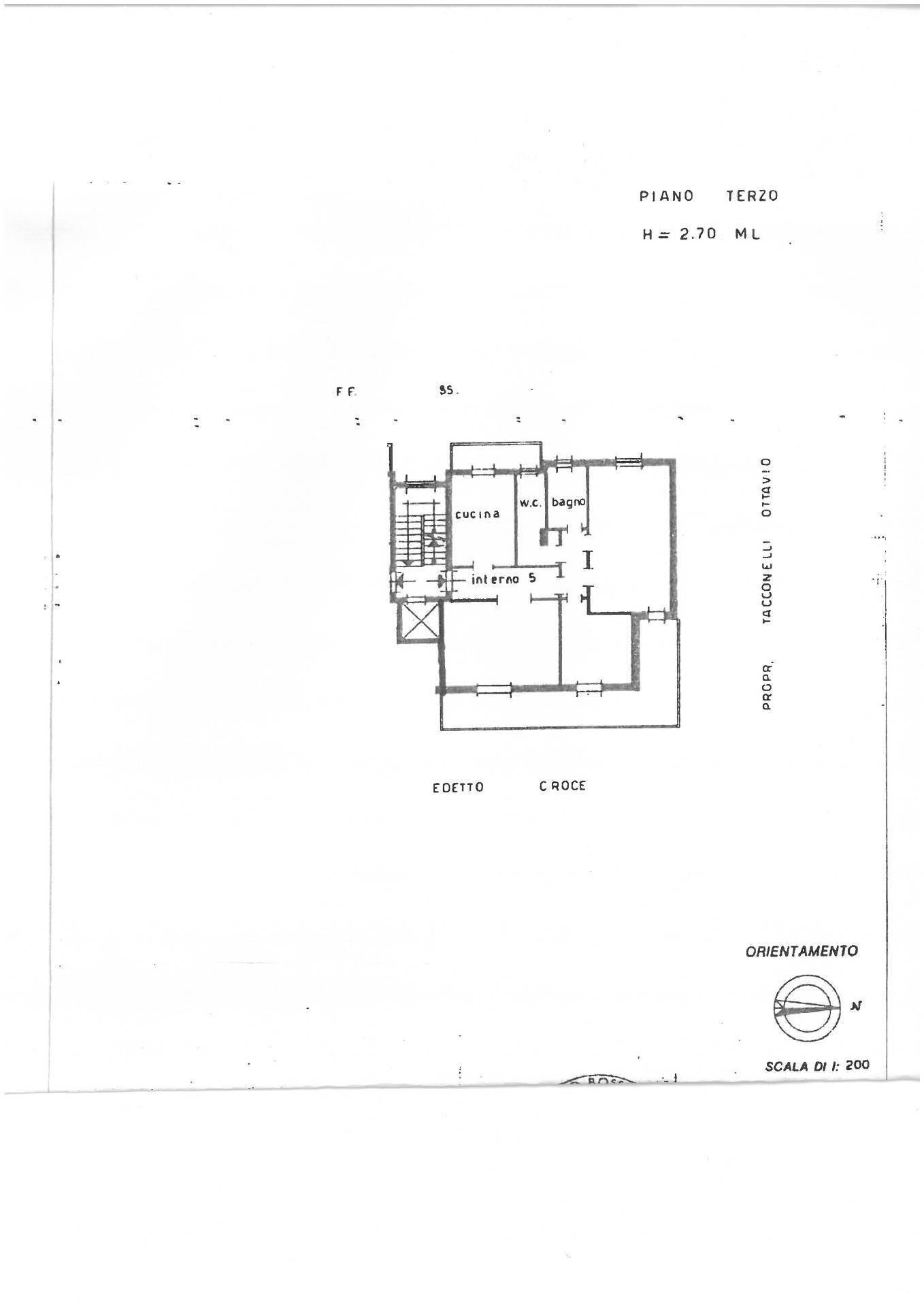 Foto 15 - Appartamento viale Benedetto Croce
 
435, Chieti - planimetria 1