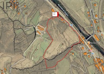 vista da google con confini indicativi - Rustico località fornace, Piana Crixia - foto 12